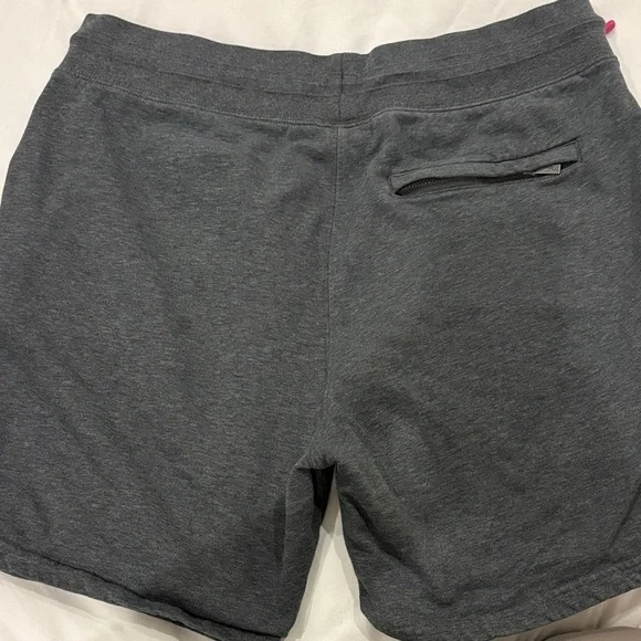 Psycho Bunny Charcoal Shorts with Subtle Pink Details Men’s Large - Picture 3 of 4